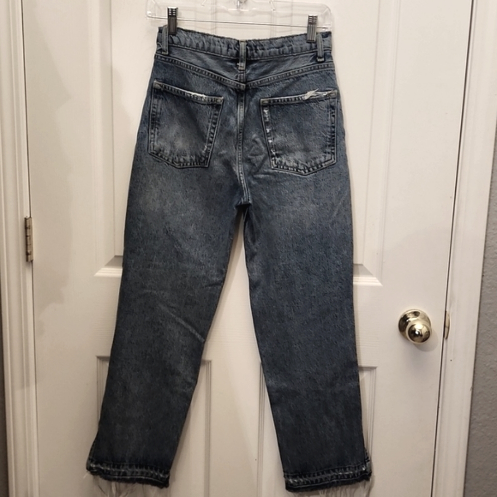 We The Free Lita cropped straight leg jeans size 26 - Picture 3 of 4